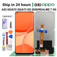 ORIGINAL LCD OPPO A53 5G/A72 5G PDYM20 /A73 5G 2020 CPH2161/REALME 7 5G RMX2111/REALME V5 Touch scre