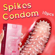 1box 10pcs ultra thin spikes condom with spike ring hard condom na may bulitas penis sleeve original condoms for men sex adult products trust with small size ring with dotted bolitas best contraceptives pills comdom set