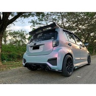 PERODUA MYVI ICON REAR DIFFUSER betong bodykit