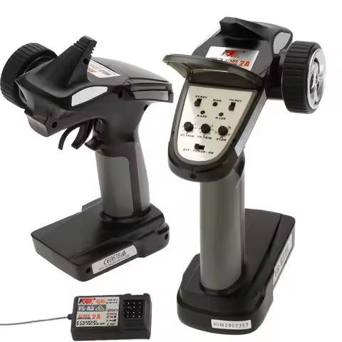 Flysky FS-GT2E remote control 2A 2.4ghz 2CH Radio System Transmitter with FS-A3 Receiver for RC Car