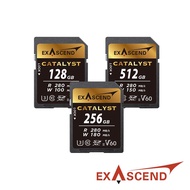 【Exascend】Catalyst V60 高速SD記憶卡 128GB/256GB/512GB 公司貨
