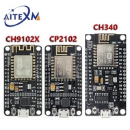โมดูลไร้สาย CH340 CH340G / CP2102 / CH9102X NodeMcu V3 V2 Lua WIFI อินเทอร์เน็ตของสิ่งที่คณะกรรมการพัฒนาสำหรับ ESP8266 Arduino