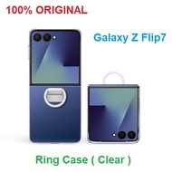 SAMSUNG Clear Galaxy Z Flip7 Flip 7Ring Case Original