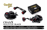 NEW OPASS CranX Master SW301 PG / HG Baitcasting & Jigging Reel Free double handle bait casting