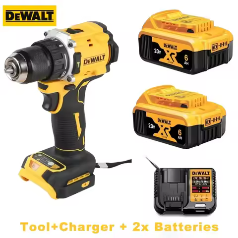 Original Dewalt Battery 5AH/6AH Lithium-ion Battery, 20V Dewalt DCB206 DCB205 DCB204 DCB184 DCB200 D
