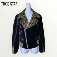 Toxic Star Rock And Roll เสื้อแจ็คเก็ตพั้งค์