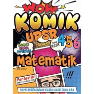 Buku WoW Komik UPSR Matematik Tahun 4.5.6 - Buku Rujukan/Nota/Praktis KSSR