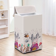 洗衣机罩全自动波轮上开滚筒防水防晒防尘盖布加厚加密牛津布通用Fully Automatic Agitator Lid Opening for Waterproof and Sun-proof Wash