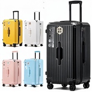 Luggage 5-Wheel Large Capacity Suitcase Antibacterial Material Luggage 26 Inch