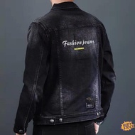 ❋Ready Stock❋ korean style jaket jeans lelaki Men's New Denim Jacket Men's Korean-style Slim-fit Spring and Autumn Denim Jacket Trendy Brand Casual Top Coat Autumn Clothing