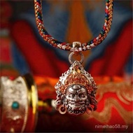 【00118v3o55u28.my】 Jewelry Li Pure Love God of Wealth Pendant Men Women Silver Pendant Necklace Thai