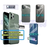 Huawei Y7A Y9A Y6S Y9S Y6 Y7 Pro 2018 2019 Back Cover Hydrogel Clear Matte Aurora Screen Protector