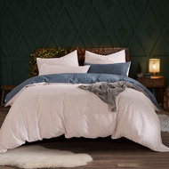 HOOGA Cara P 800TC Cotton Sateen Bedsheet | Quilt Cover Set