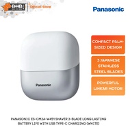 Panasonic Shaver ES-CM3A-W451 3-Blade Long Lasting Battery Life With USB Type C Charging ESCM3A Penc