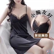 pyjamas women pyjamas Sexy Women's Pajamas - Thin Lace Silk Nightwear