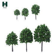 [Homyl] 10 Miniature Trees, Decoration of Artificial Trees, Model of False Trees, Architecture Archi