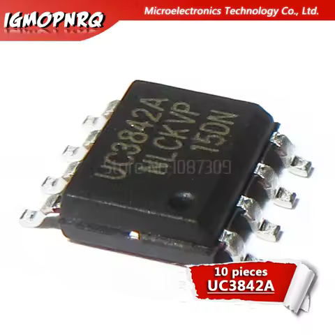 10pcs UC3842 UC3842A UC3842B 3842B SOP-8 current-controlled pulse width modulator new original