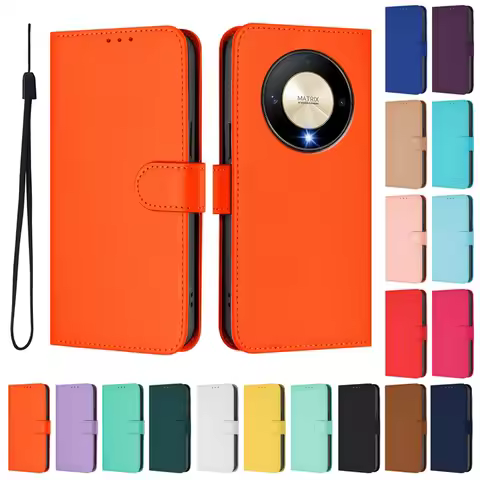 HonorX9B Case For Honor X9B Wallet Leather Flip Case honorX9B Protective Pattern Card Slot Book Cove