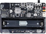 Solar Energy Manager MPPT Solar Charger Controller for 5V-24V Panels, 3.7V 18650 with USB/DC-044/KF1
