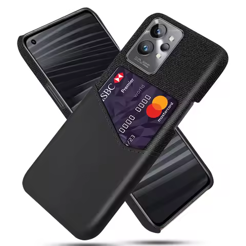 Business Case For OPPO Realme GT2 Pro GT Neo 2 5G Funda Card Slots Cover For OPPO Realme GT Master E