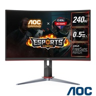 【AOC】AG276QZD 平面電競螢幕(27型/2K/HDR/240Hz/0.01ms/OLED)