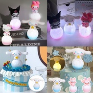 ️3D Cake Decoration Light Aesthetic Sanrio Night Light Birthday Gift Bedroom Decoration Fairy Light