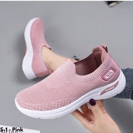 SEPATU SNEAKERS WANITA TANPA TALI KETS IMPORT RUNNING LARI CASUAL SIMPLE S1 MODEL TERBARU