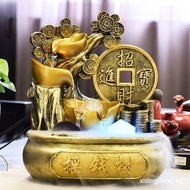 Opening Gifts Flowing Water Making Money Lucky Ornaments Waterwheel Feng Shui Wheel Ball Cornucopia 