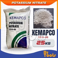 (FULL BAG) Mytools KEMAPCO 25kg Potassium Nitrate 13-0-46 (PN) | Macro Nutrients | Fertilizer Baja A