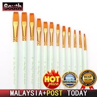 ★Ready Stock★ Artists Paint Brush Set Nylon Hair Matte Acrylic Watercolor Brush