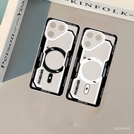 Transparent Clear Softcase For POVA 7 / 6 / 6 PRO / 5 / 5 PRO Latest 2025 Silicon Camera DY 2911