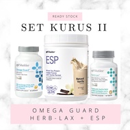 SET KURUS SHAKLEE PREMIUM [TRIAL SET] (ESP 200g+ omega 30's + herb lax 30's )