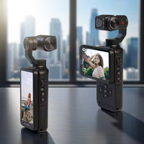 ORDRO M5 Action Camera 4k Handheld Pocket Digital Camcorder 3-axis Gimbal Stabilization IR Night Vis