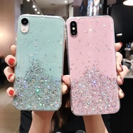 TPU mobile phone case OPPO A12 A52 A92 A1K A59 F1S F5 F7 A7X F9 F11 Pro Silicone soft phone cover Reno3 A92020 A52020 A3S A7 A5 2020 A9 2020 Reno2 A9 F11 Reno 3 Shiny Star Sequins Clear Phone Case