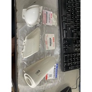 SUZUKI RG SPORT RG110 RGV kriss 110 best 110 SMALL CAP MAIN SWITCH COVER leg shield cover putih best