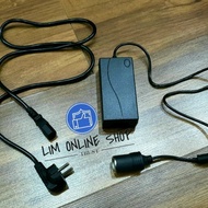 MANTAP Converter Adapter AC 220V To DC 12V Adapter Socket Lighter 6A