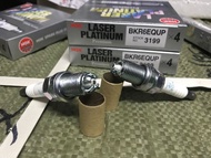 NGK BKR6EQUP 3199 Spark Plug Iridium IX fit for Volvo Audi Volkswagen A3 A4 A5 TT TTS CC Tiguan Jett