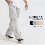 Cargo Pants Celana Panjang Seluar Lelaki Pants Men Cargo Seluar Kargo Lelaki