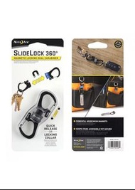 NITE IZE - SLIDELOCK®360° 磁性鎖定 DUAL 登山扣