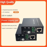 100m Fiber Optic Switch Single Mode Single Fiber Transceiver
