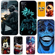 Case For Xiaomi Redmi Note 11 Pro 5G 4G Global Case Red mi Note 11 11pro Silicon Phone Back Cover black tpu case cute cat warrior anime cartoon tiger