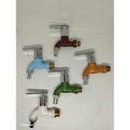 Plastic Garden Water Tap in/ Brass Thread Color Water Tap 1/ 2 inch Color Crank Garden Tap