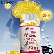 Omega-3 EPA & DHA กลั่นโมเลกุล - อาหารเสริม Omega-3 สำหรับสมอง หัวใจ ข้อต่อ ดวงตา ความจำ โคเลสเตอรอล