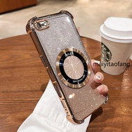 【New Color】Case For iPhone 6 Plus iPhone 6s Plus Sparkling Pink Four Corner Anti Drop Phone Case Aes