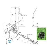 (1pcs) Skru bunga Pump 2T Rxz / 125zr