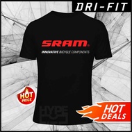 NEW SRAM Innovative Bicycle Component Eagle XX1 DRI FIT Cycling Bicycle Microfiber Performance Tee S