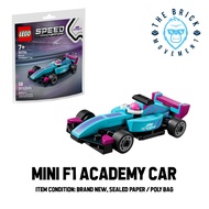 SPEED CHAMPIONS Mini F1 ACADEMY Car Polybag / Paper Bag