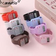 CARNATIOGV Micro Calculator Watch, Date Display Cartoon Electronic Digital Calculator, Creative Mult