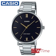 CASIO Standard นาฬิกาข้อมือผู้ชาย สายสแตนเลส รุ่น MTP-VT01D