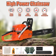 XTITAN High Power Gasoline Chainsaw 20 Inch Cordless 52KW Chainsaw Petrol Mesin Gergaji Kayu Mesin P